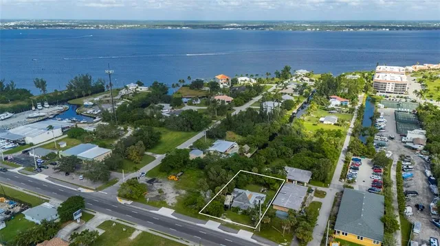 a view of a lake with a lake view