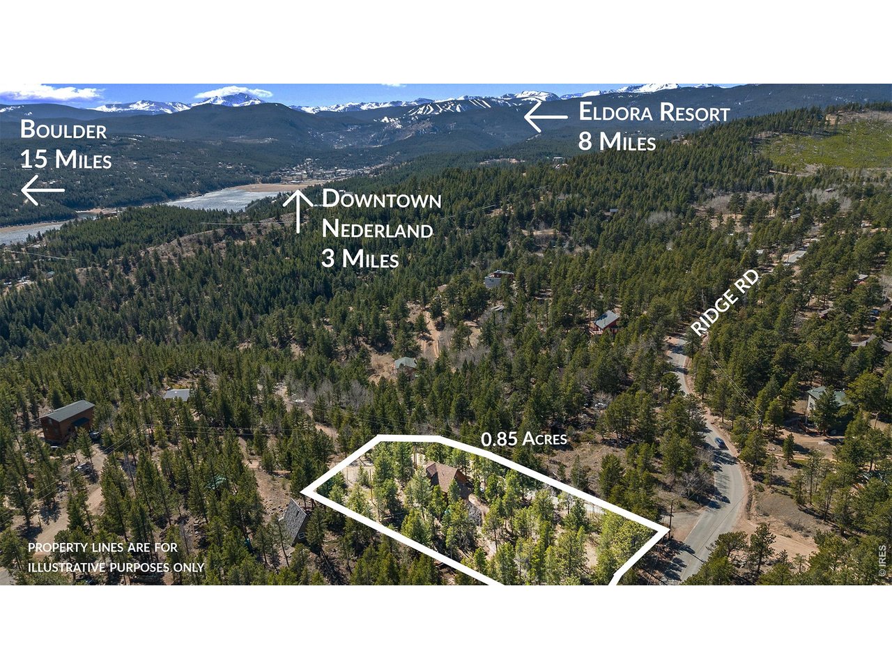 1856 Ridge Road Nederland, CO 80466 - Photo 3 of 43 Paved road to Boulder