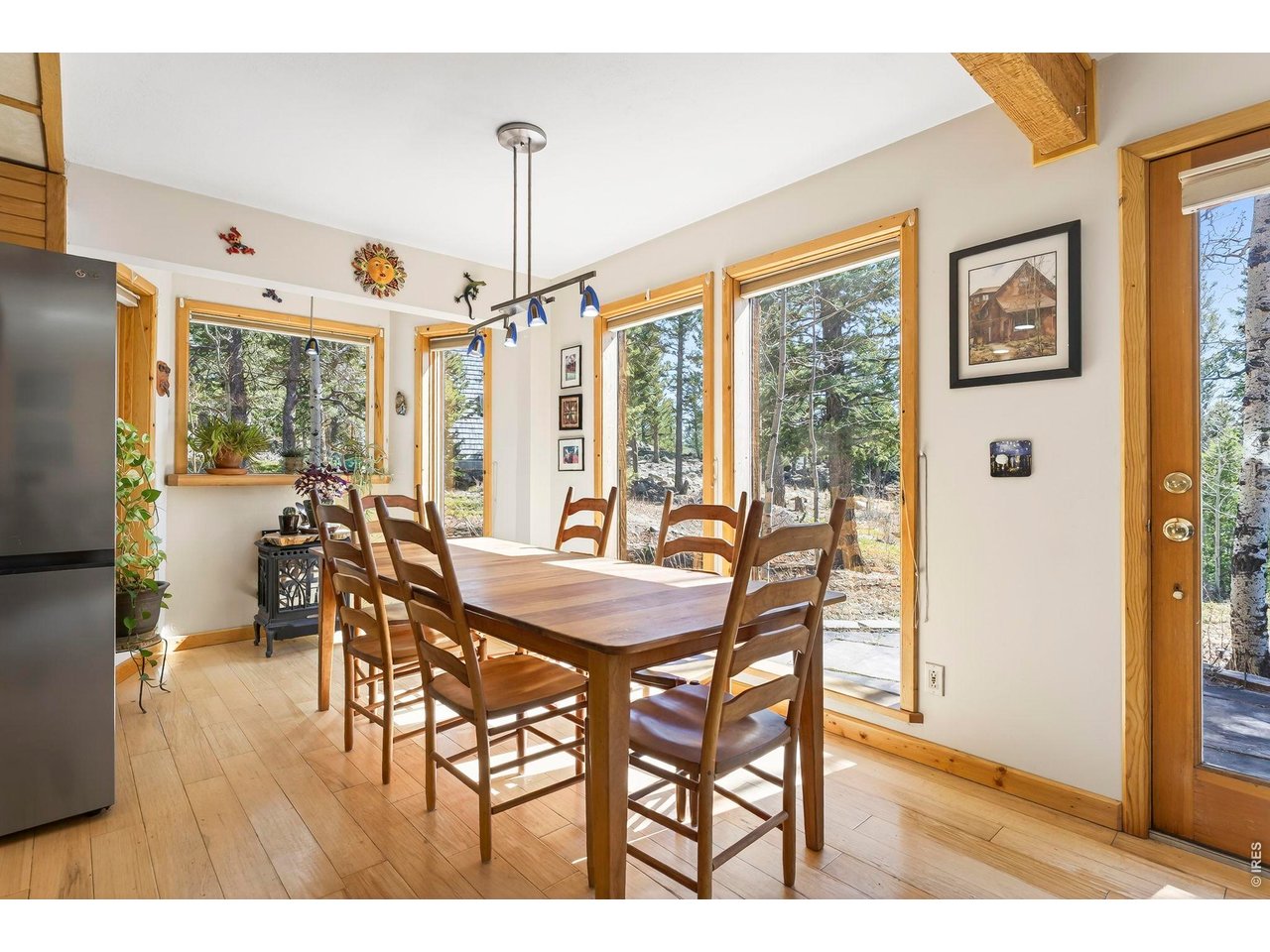 1856 Ridge Road Nederland, CO 80466 - Photo 8 of 43 Dining with a view