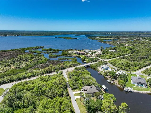 wooden view of city and ocean