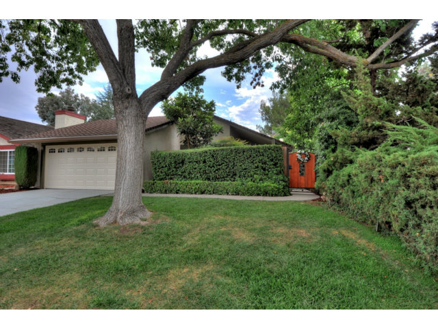 6182 Flowering Plum Road San Jose, CA 95120 - Photo 1 of 23 a backyard of a house with lots of green space