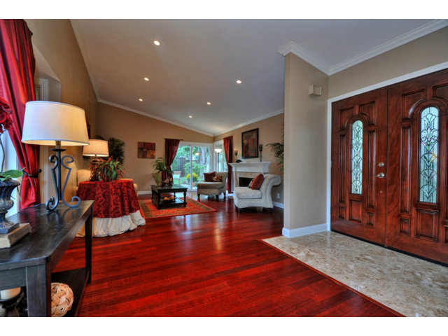6182 Flowering Plum Road San Jose, CA 95120 - Photo 5 of 23 a living room with furniture and a wooden floor