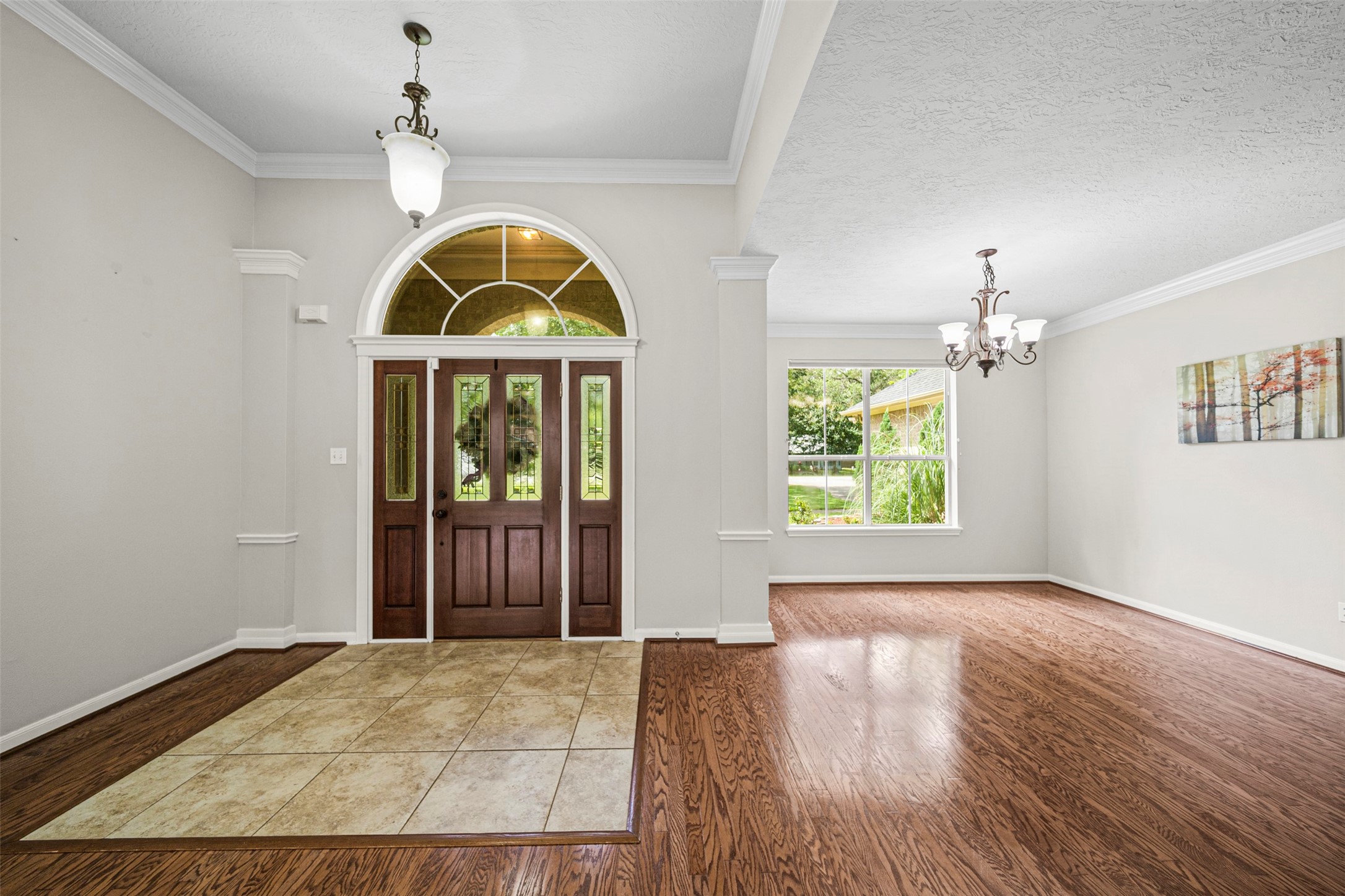2452 Ripplewood Drive Conroe, TX 77384 - Photo 4 of 31 a view of an entryway of a house