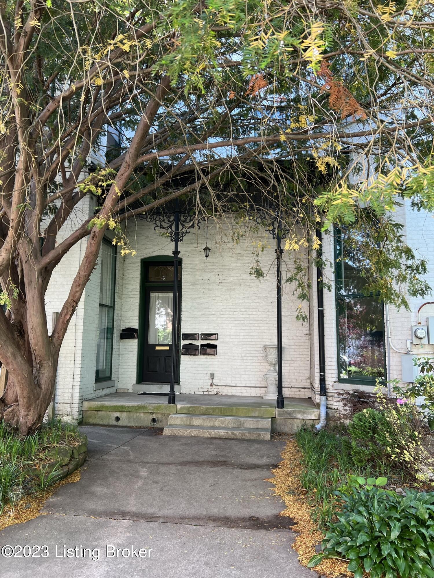 Side entrance