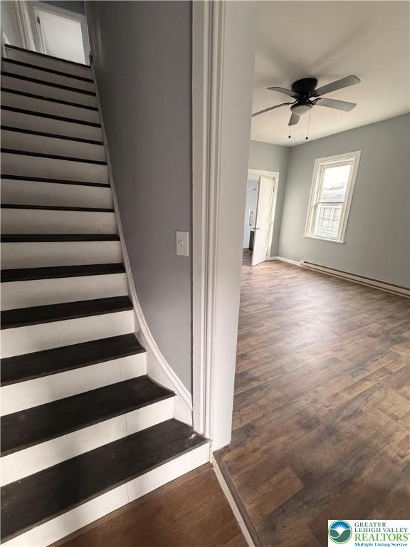 1523 Butler Street Easton, PA 18042 - Photo 5 of 17 Stairs going up/ TV room