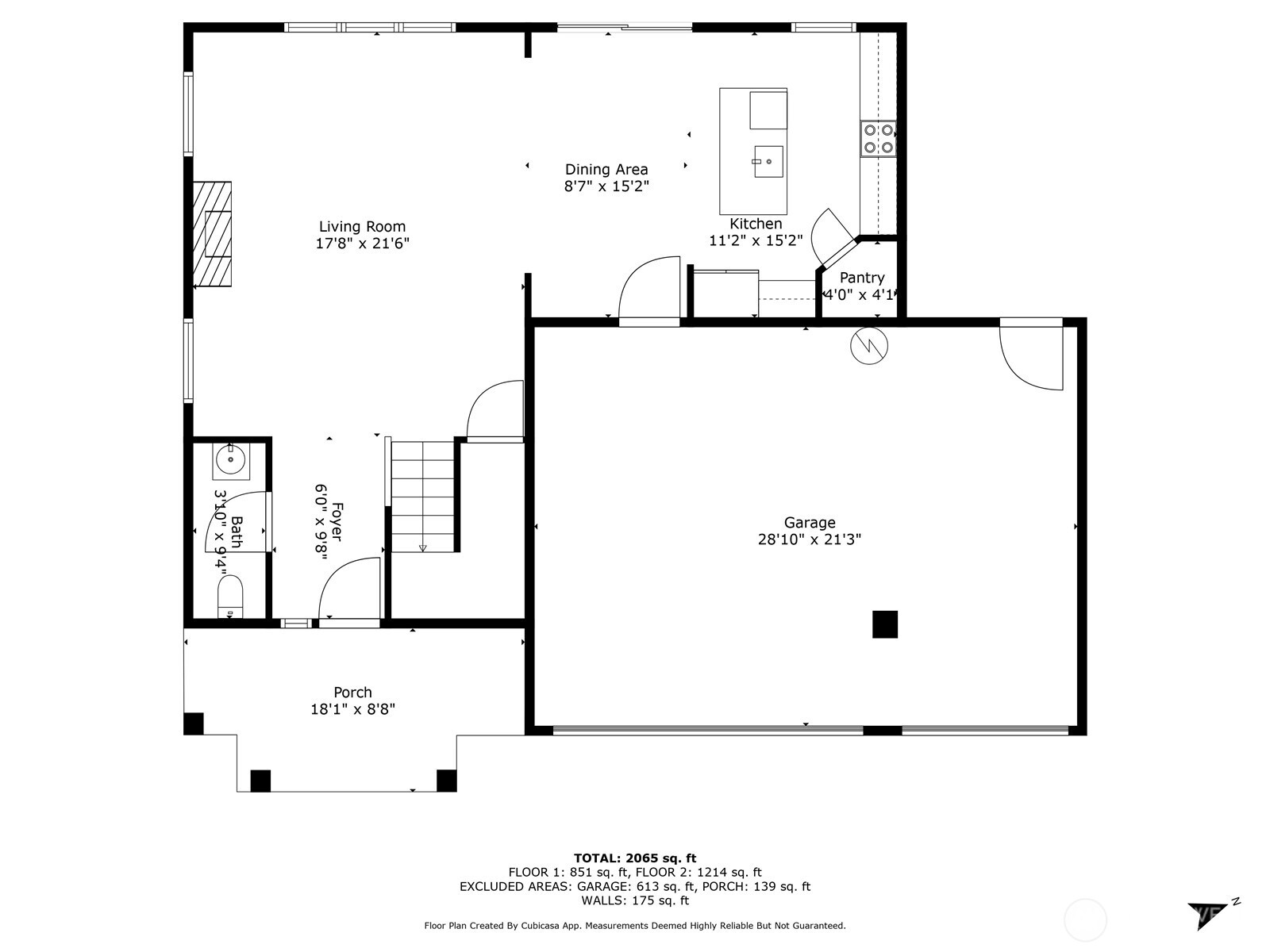 707 Cardinal Avenue Winlock, WA 98596 - Photo 34 of 36 a picture of a floor plan