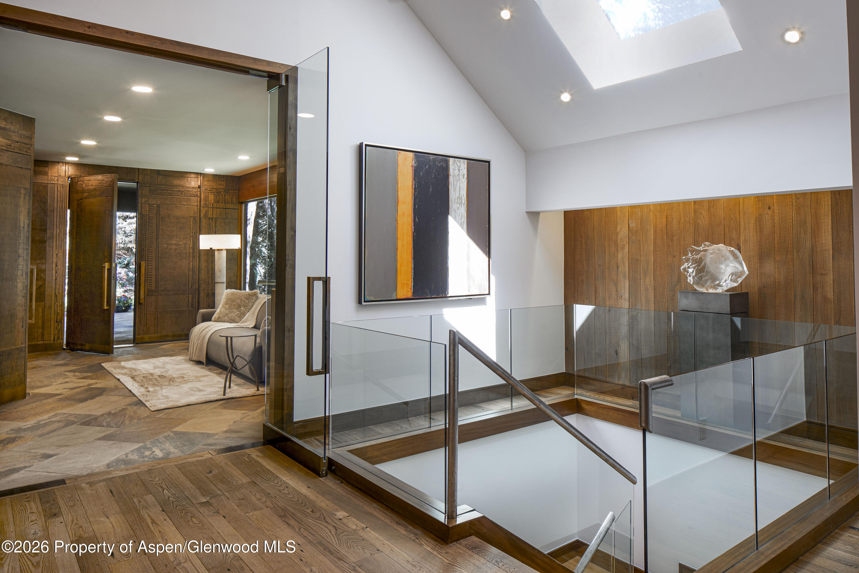970 Powder Lane Aspen, CO 81611 - Photo 5 of 18 Lower Level Staircase
