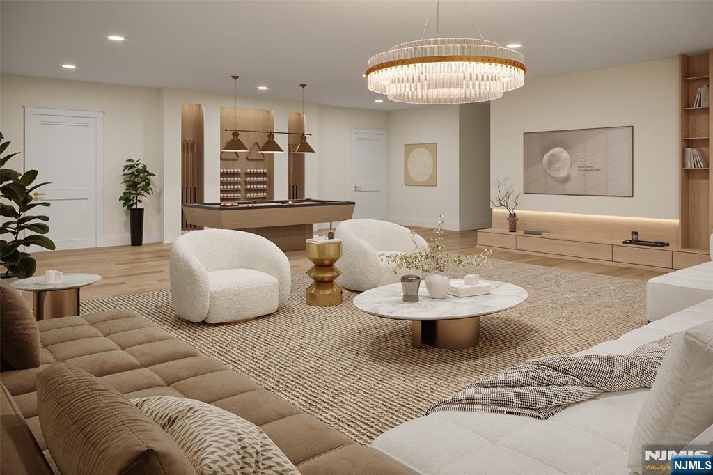 42 Werimus Road Woodcliff Lake, NJ 07677 - Photo 10 of 11 a living room with furniture and a large window