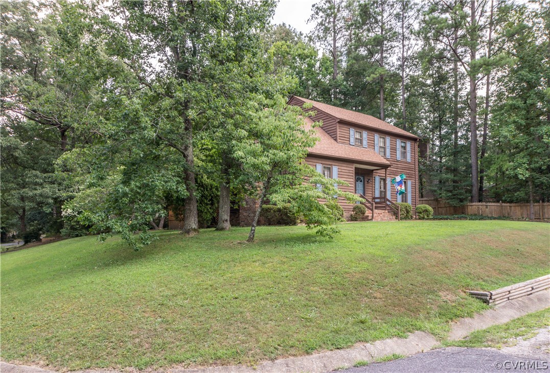 2901 Brookforest Road Midlothian, VA 23112 - Photo 29 of 29 a view of a house with a yard