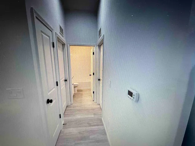 a view of water heater room