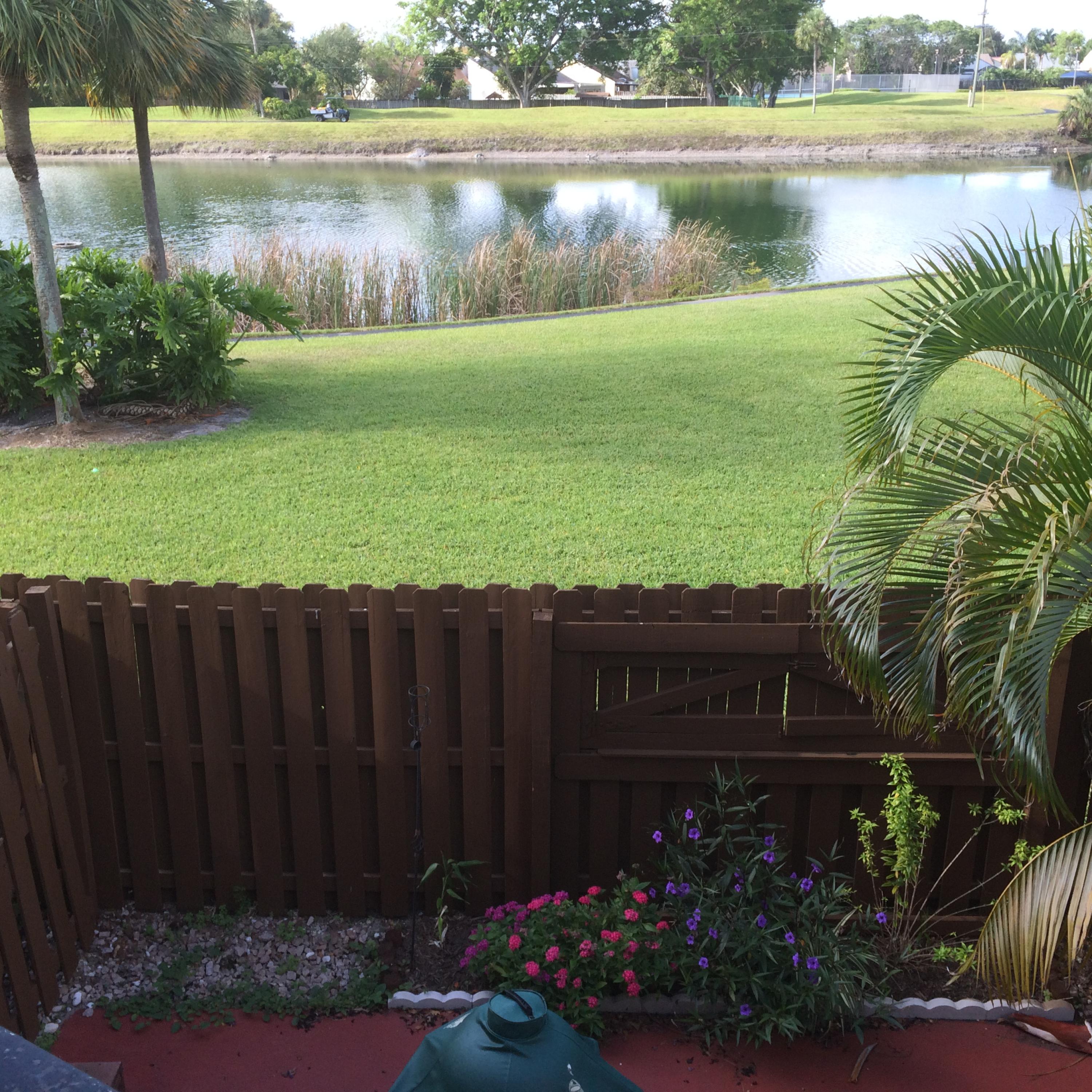 8384 Trent Court, Unit D Boca Raton, FL 33433 - Photo 18 of 24 VIEW FROM UPSTAIRS BALCONY