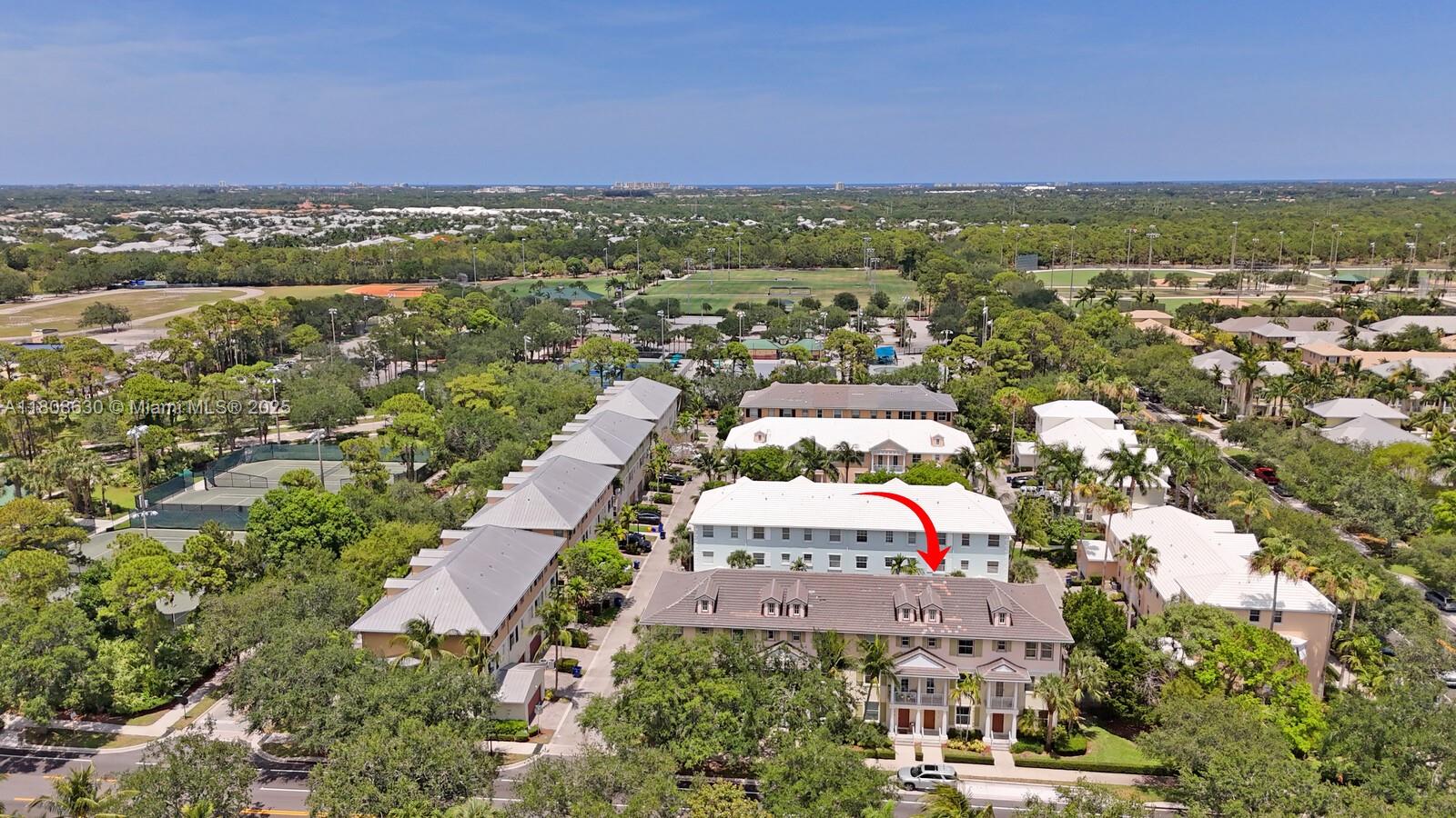 4123 Parkside Drive Jupiter, FL 33458 - Photo 33 of 39 an aerial view of multiple house