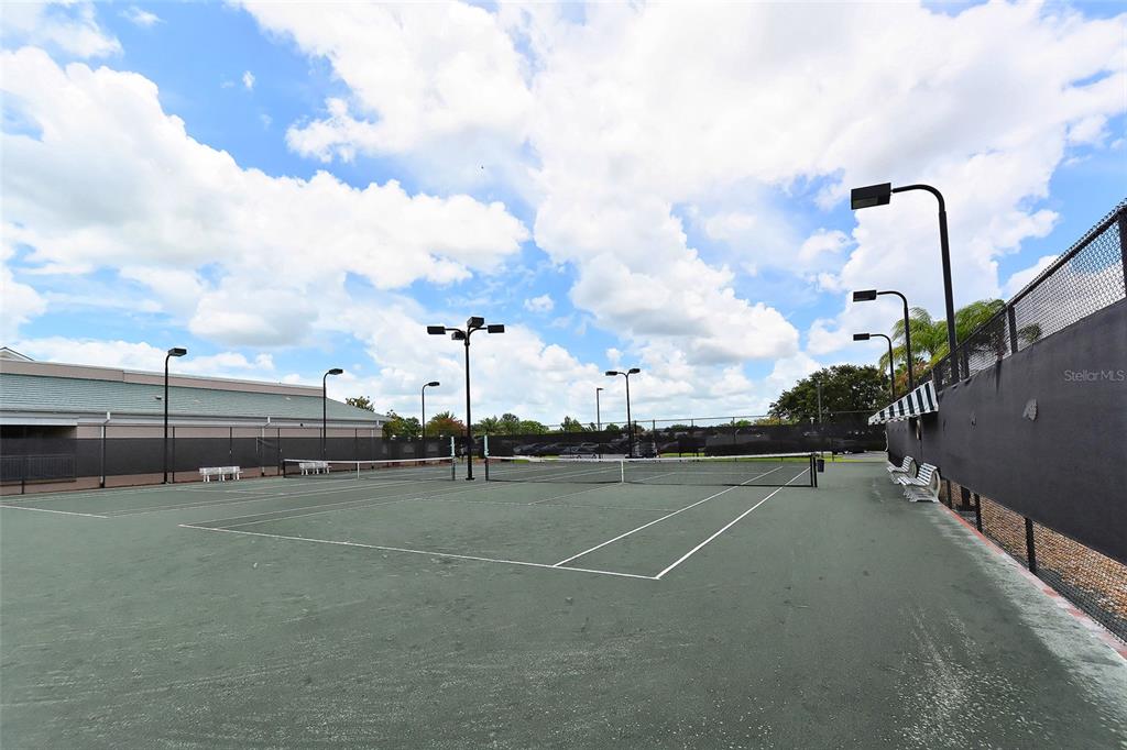6611 Stone River Road, Unit 103 Bradenton, FL 34203 - Photo 56 of 61 a view of a tennis court