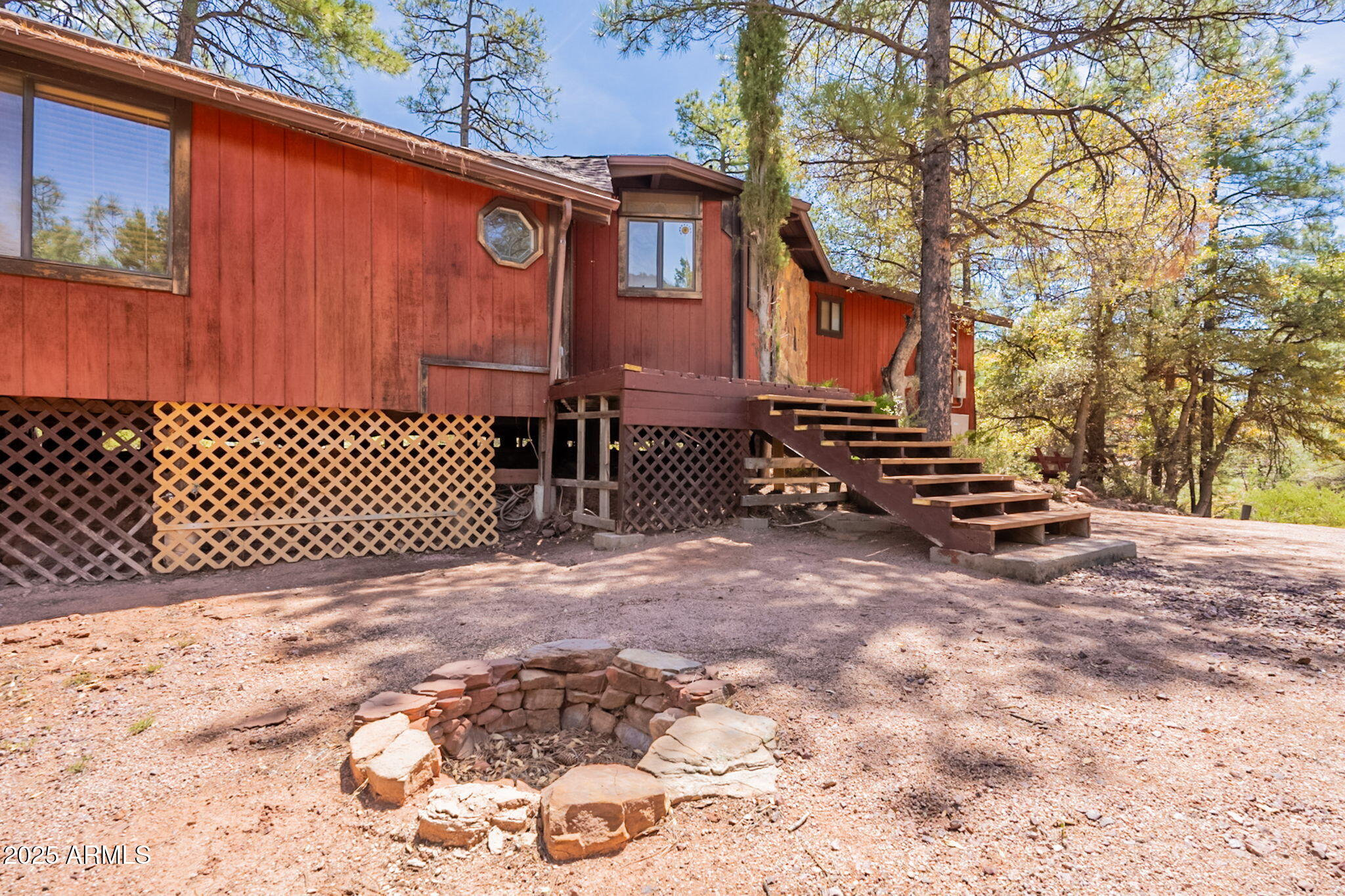 3524 Kelly Circle Pine, AZ 85544 - Photo 42 of 69 a view of a street with wooden fence