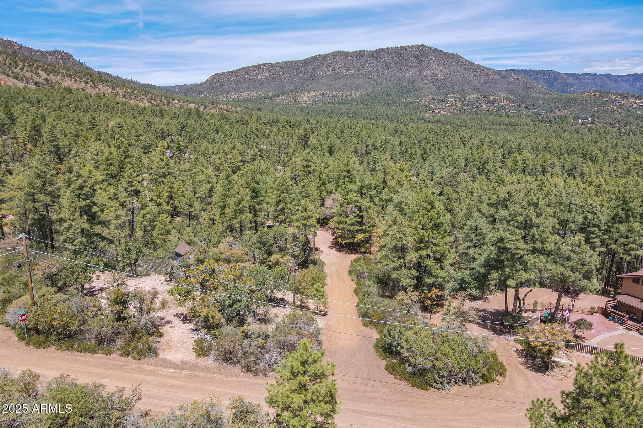 3524 Kelly Circle Pine, AZ 85544 - Photo 51 of 69 a view of a lush green hillside and houses