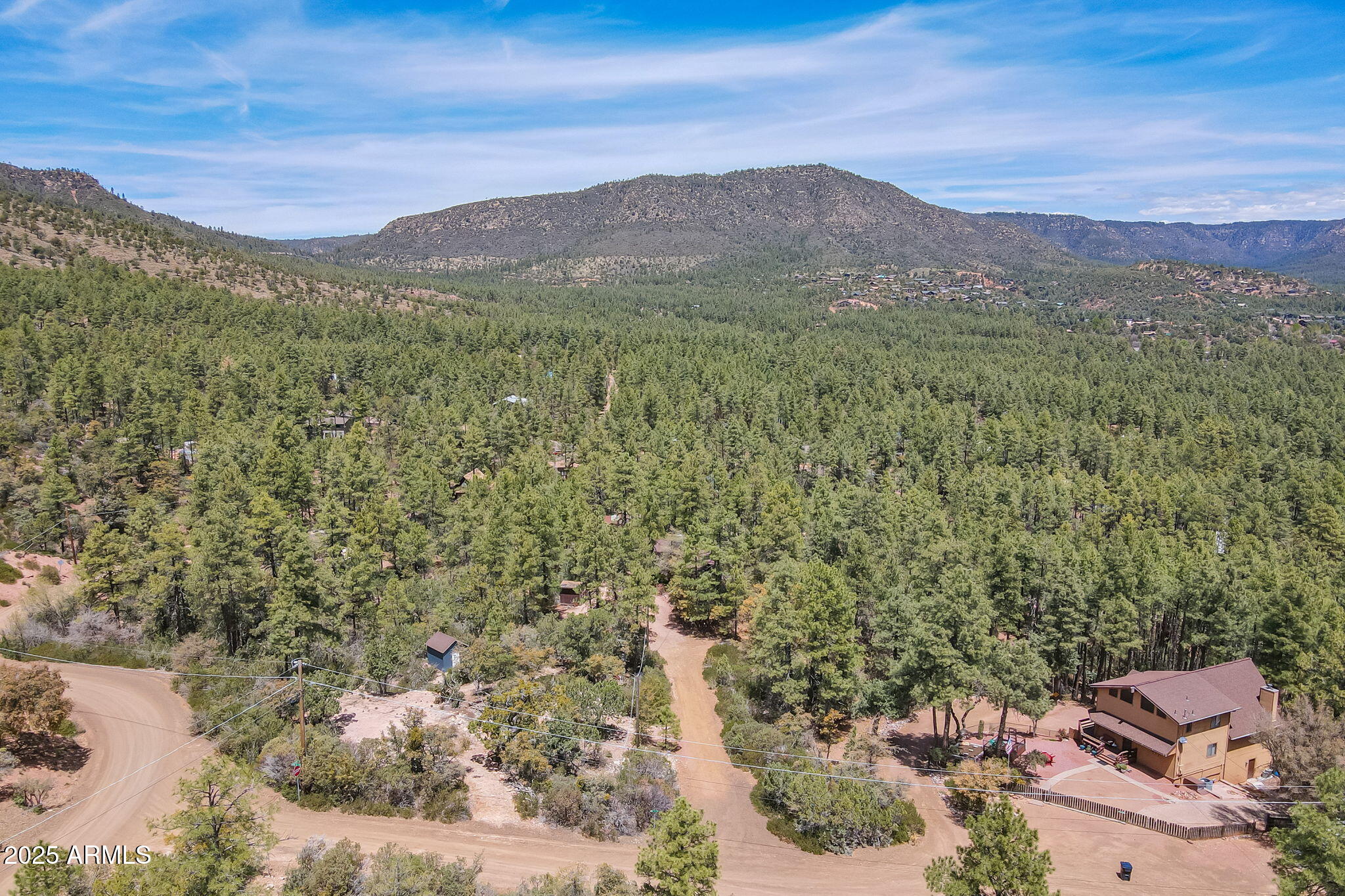 3524 Kelly Circle Pine, AZ 85544 - Photo 53 of 69 a view of a lush green hillside and a mountain