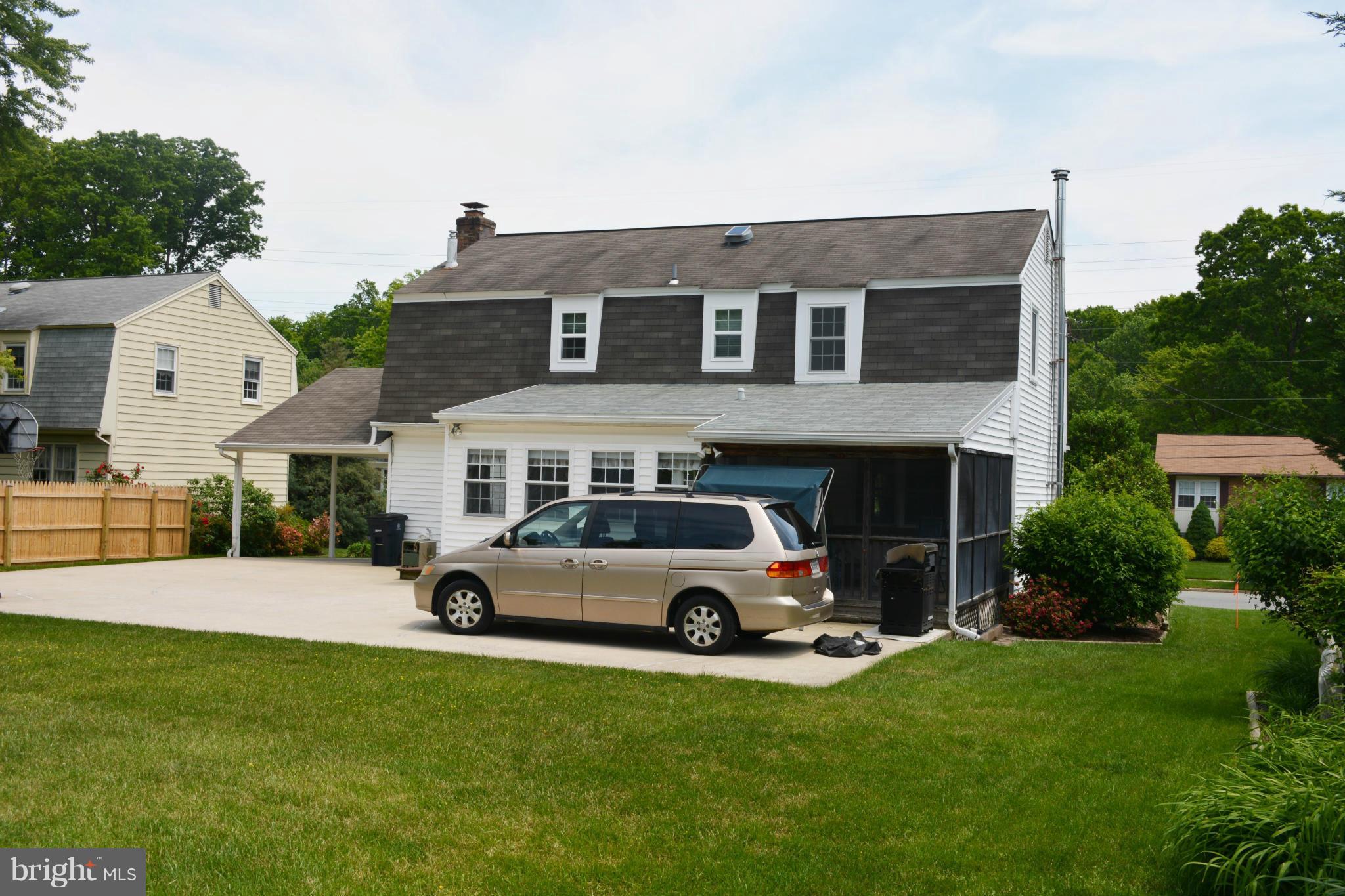 16208 Jerald Road Laurel, MD 20707 - Photo 24 of 26 Back of House From Back of Yard
