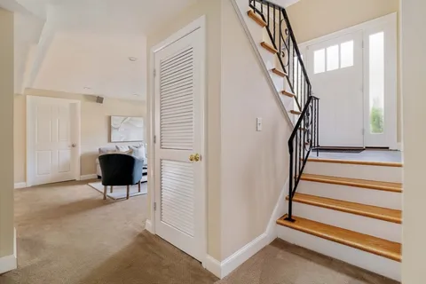 a view of entryway and hall