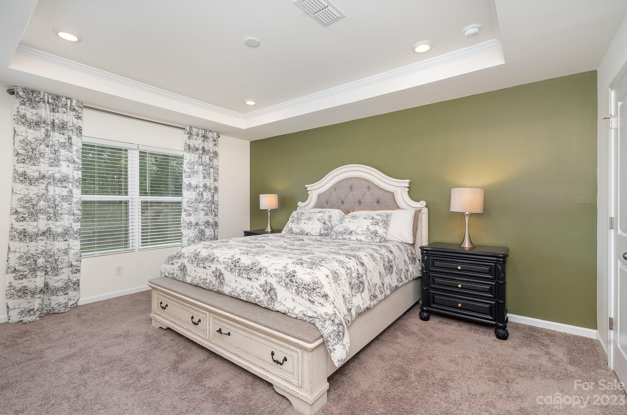 229 Quinn Road Matthews, NC 28104 - Photo 12 of 23 a bed room with a bed and a window
