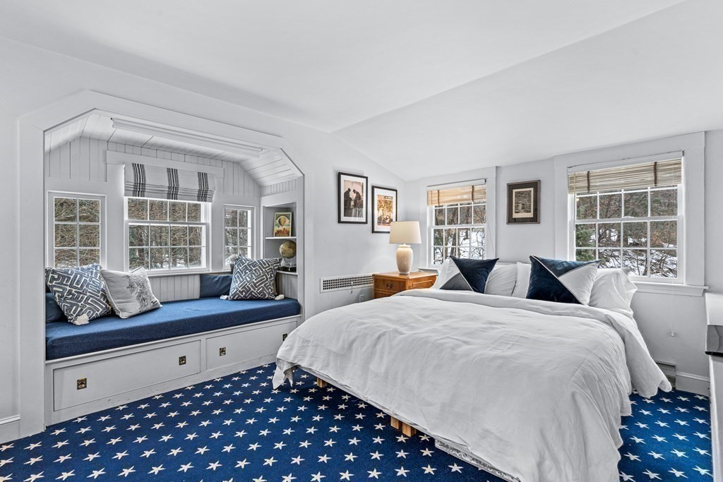 35 Sawyer Road Wellesley, MA 02481 - Photo 16 of 27 a bedroom with double bed and a window