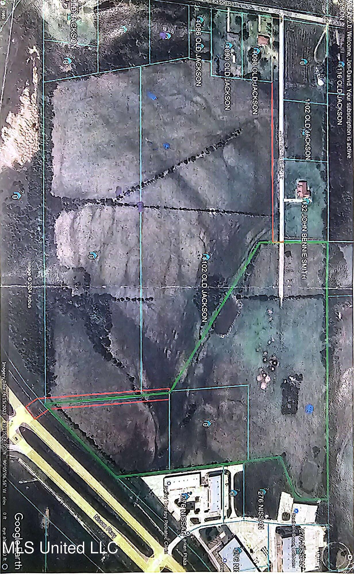 Old Jackson Road Canton, MS 39046 - Photo 4 of 4 Old Jackson Rd. Google Earth View 30.78