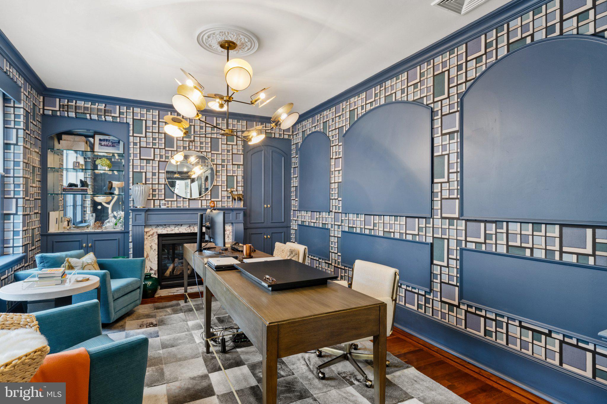1013 Clinton Street Philadelphia, PA 19107 - Photo 30 of 53 a view of a livingroom with furniture window and wooden floor