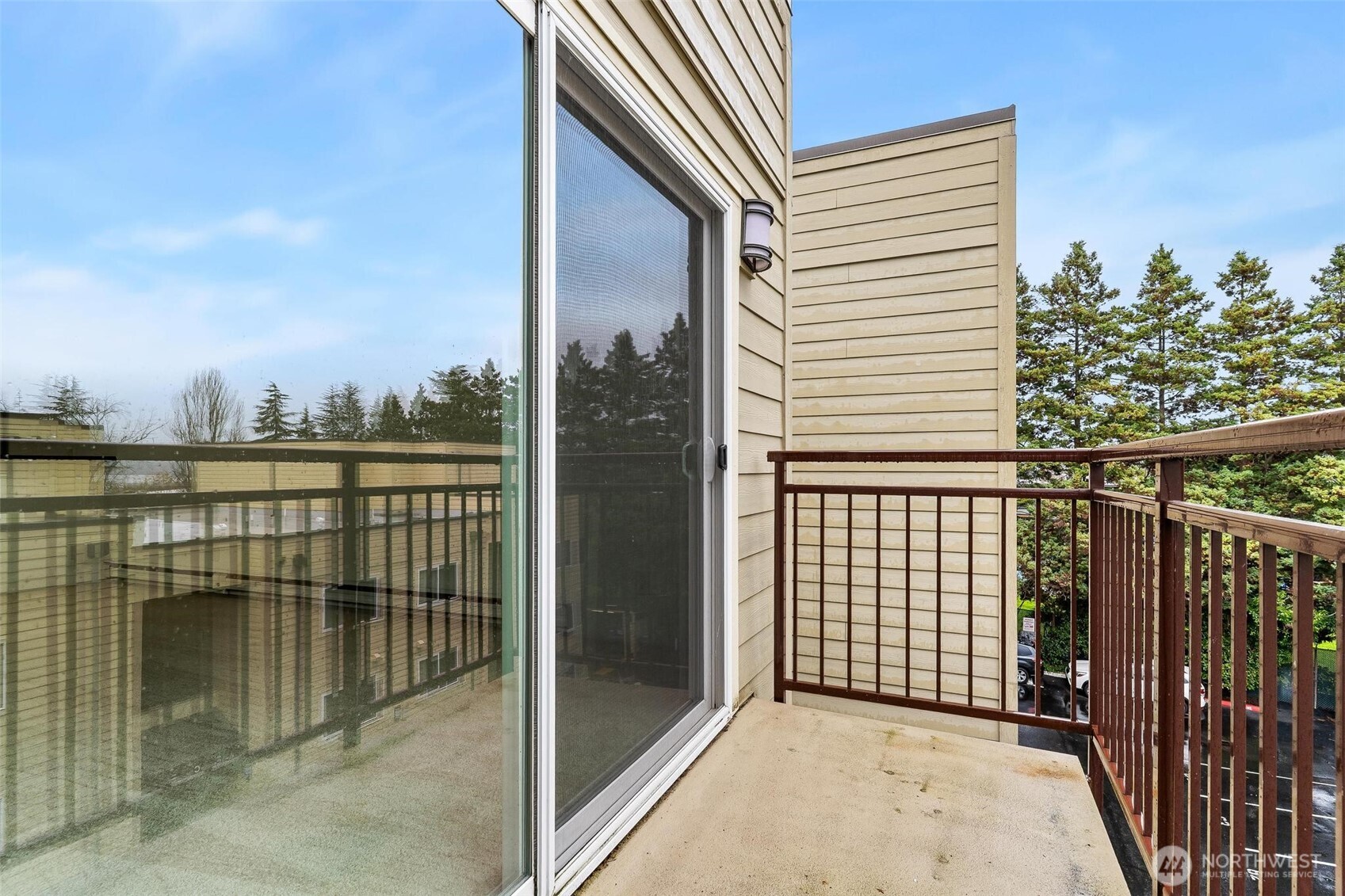 5832 Northeast 75th Street, Unit E304 Seattle, WA 98115 - Photo 27 of 36 a view of a balcony