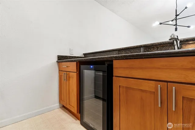 a close view of closet