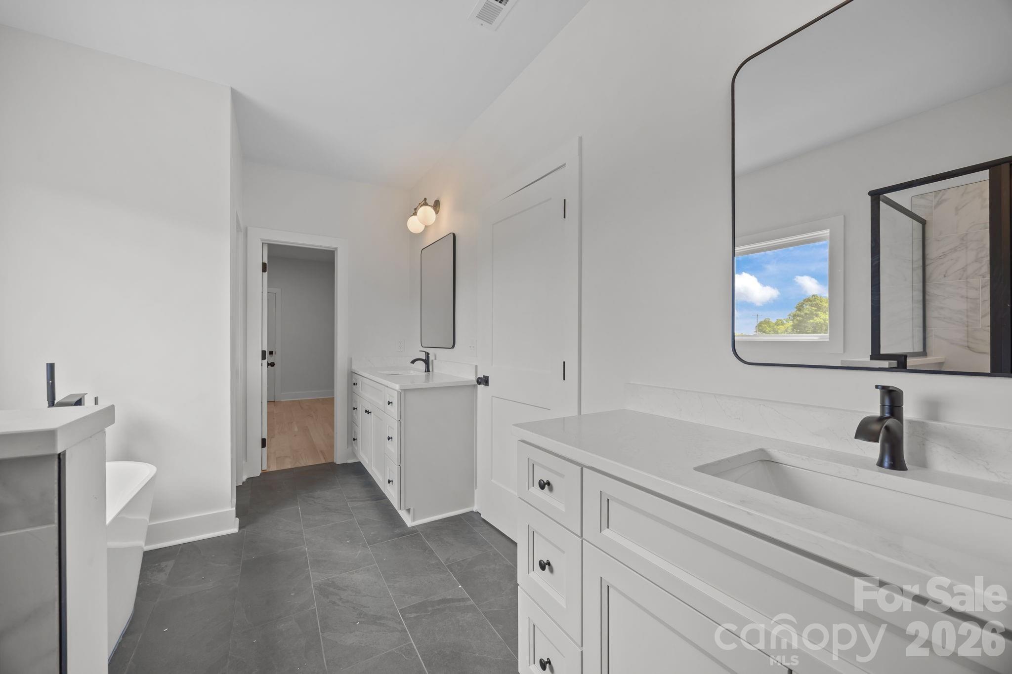 4805 Patterson Road China Grove, NC 28023 - Photo 24 of 42 a bathroom with a sink and a mirror