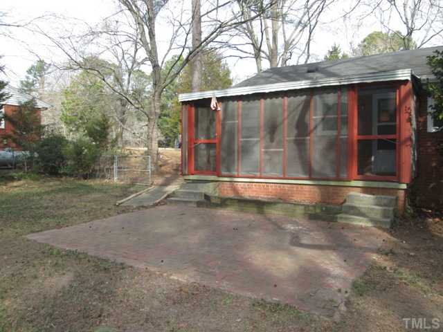 1408 Southerlund Road Garner, NC 27529 - Photo 4 of 25 Here is another great view of the screened porch and large brick patio! HVAC & all duct work replaced in 2011! New smoke detectors in each bedroom!