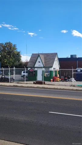 a view of street with houses