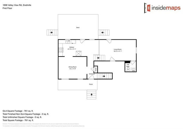a picture of a bench in a white house