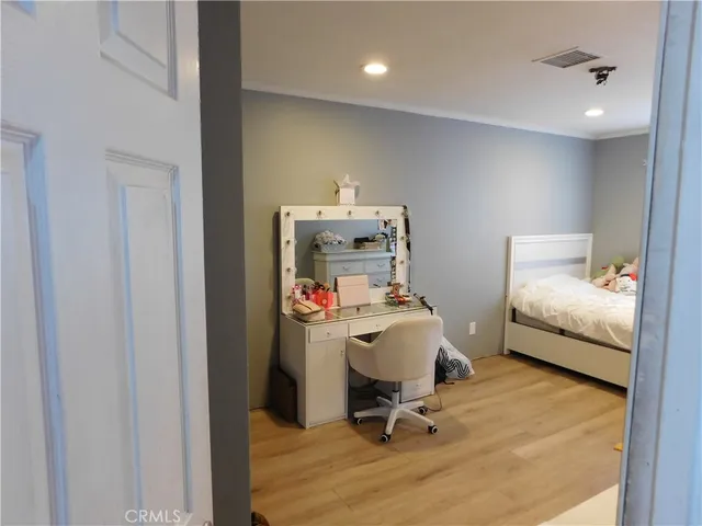 a view of a workspace with furniture