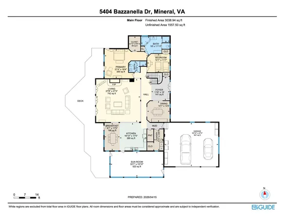 $2,800,000 | 5404 Bazzanella Drive, Mineral, VA 23117