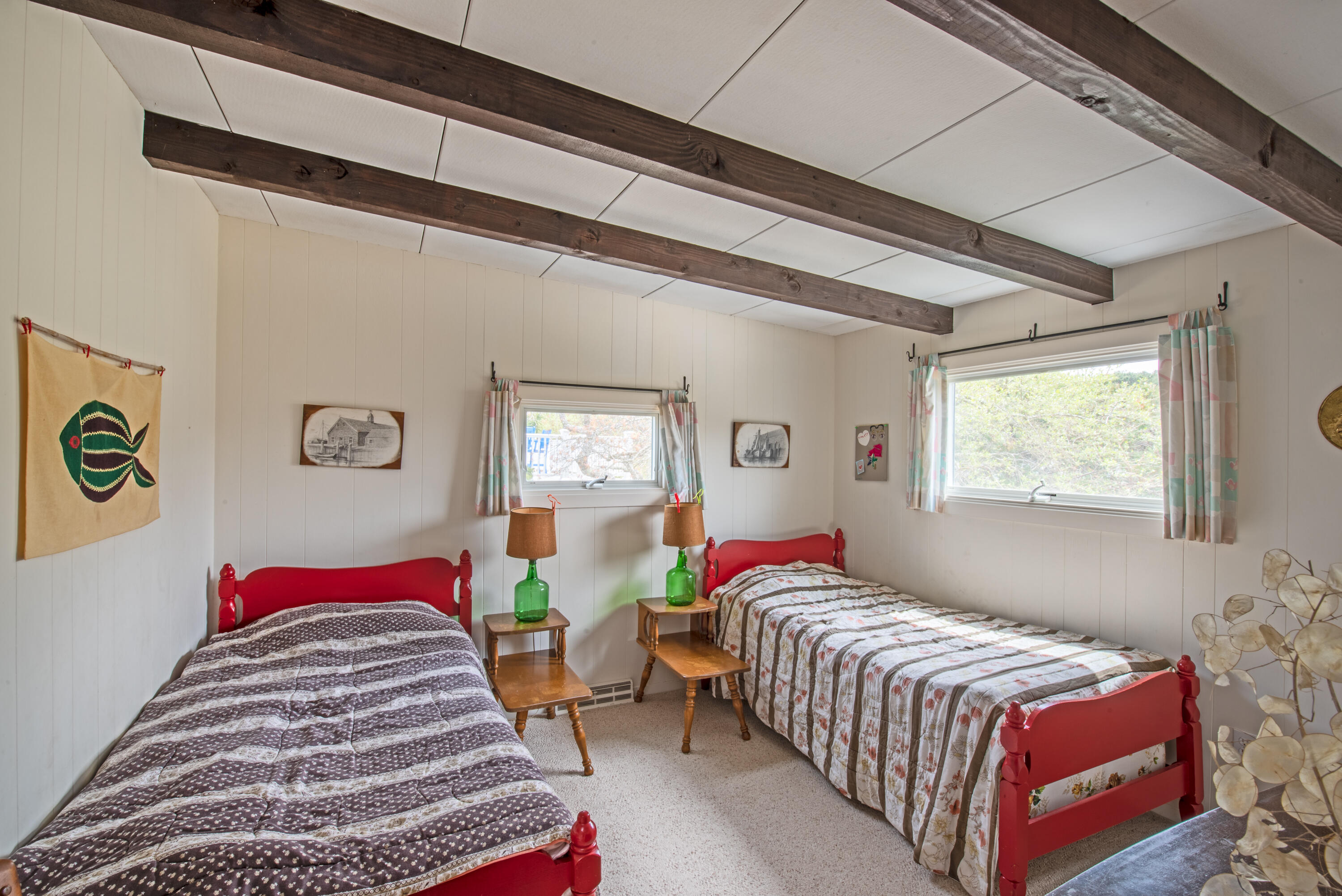 40 Ione Road Wellfleet, MA 02667 - Photo 28 of 30 a bedroom with a bed and a window