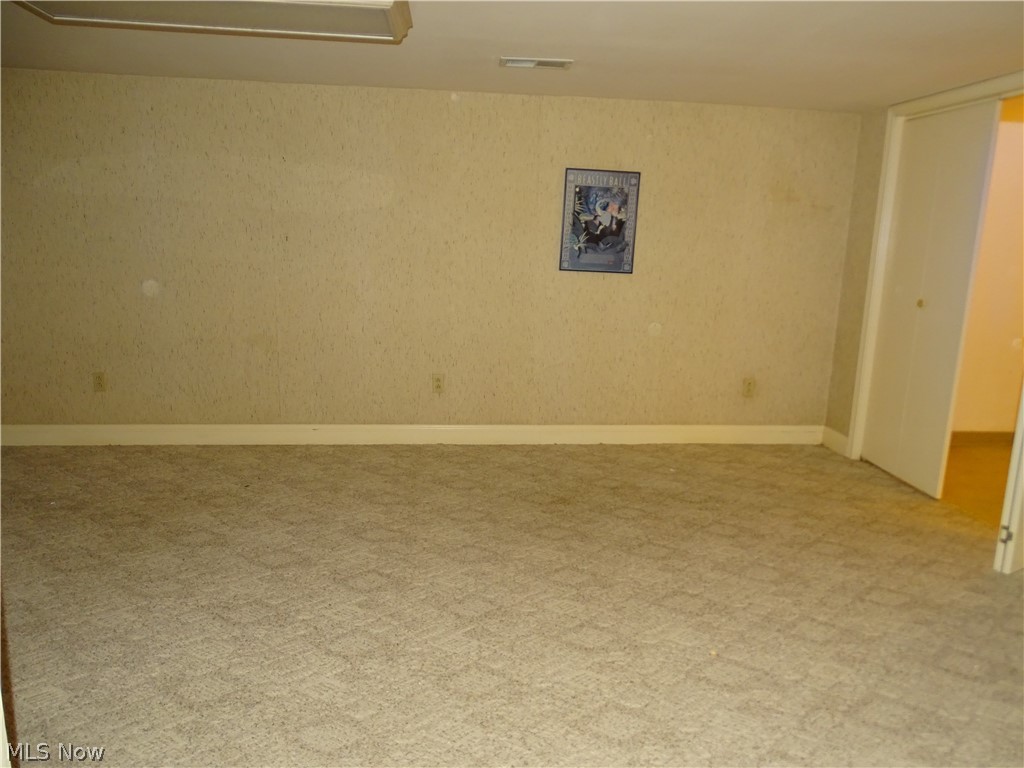 2563 Dysart Road Cleveland, OH 44118 - Photo 15 of 18 Finished rec room in basement with fireplace