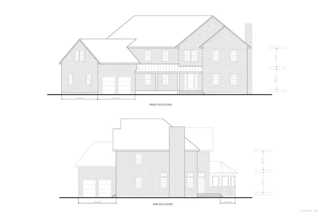 a view of a house with a window