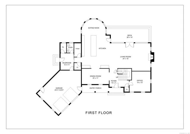 a picture of a book shelf