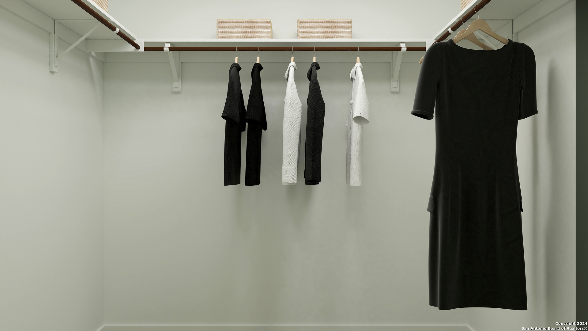 3651 Georgia Trace Converse, TX 78109 - Photo 17 of 18 a close view of walk in closet