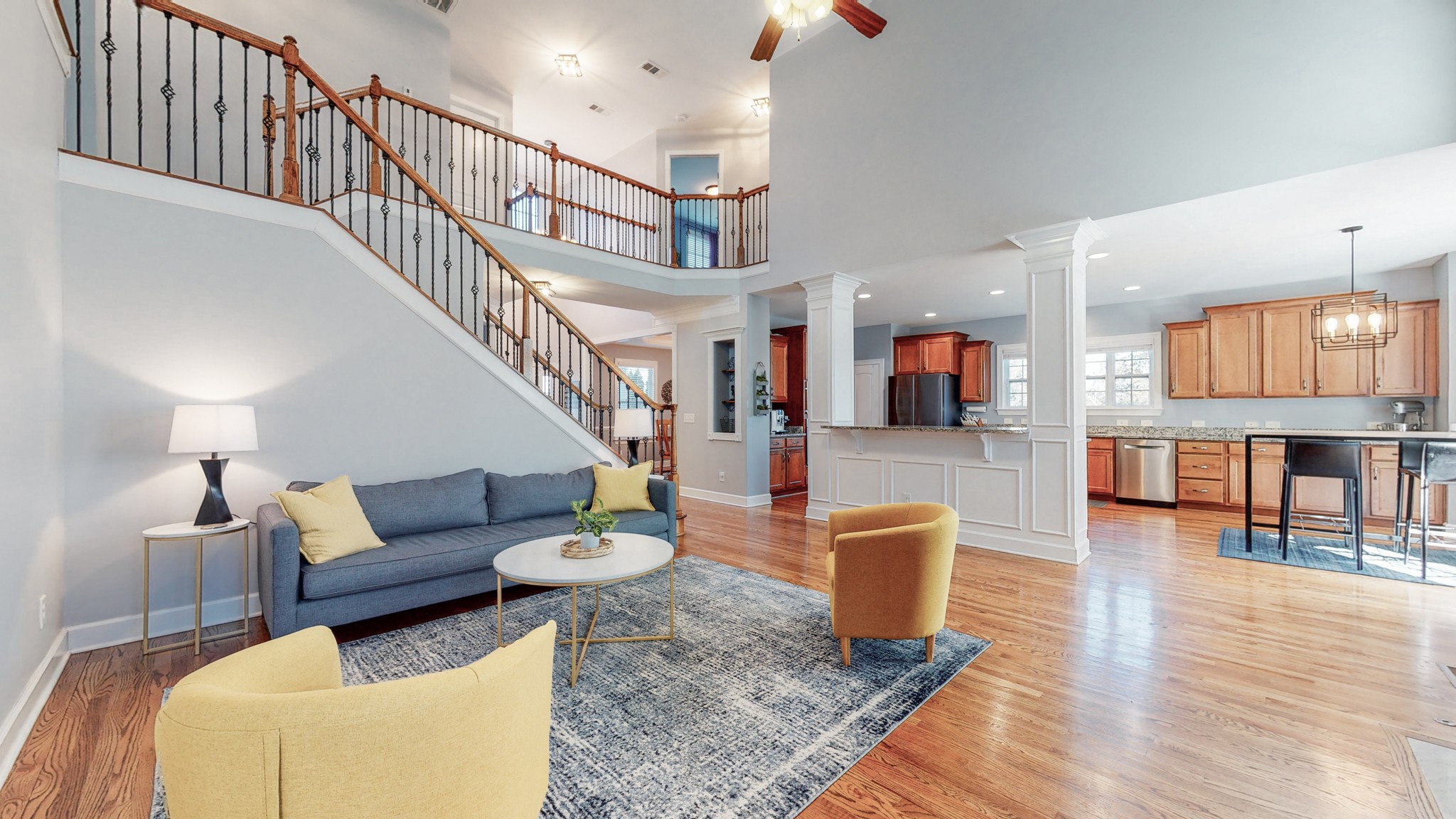 6137 Stags Leap Way Franklin, TN 37064 - Photo 8 of 24 a living room with furniture and wooden floor