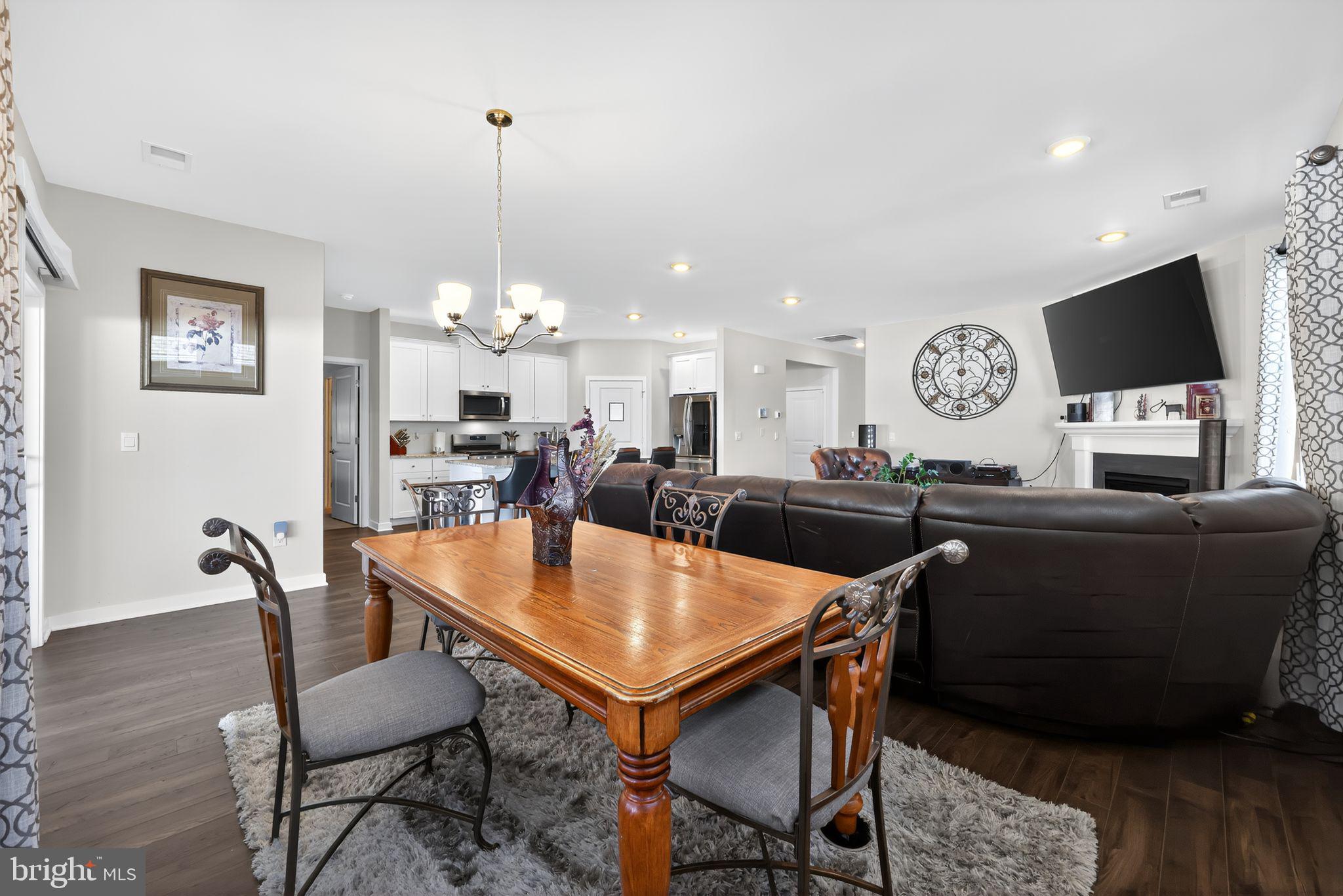 103 Congressional Court Moorestown, NJ 08057 - Photo 16 of 31 a view of a dining room with furniture and wooden floor