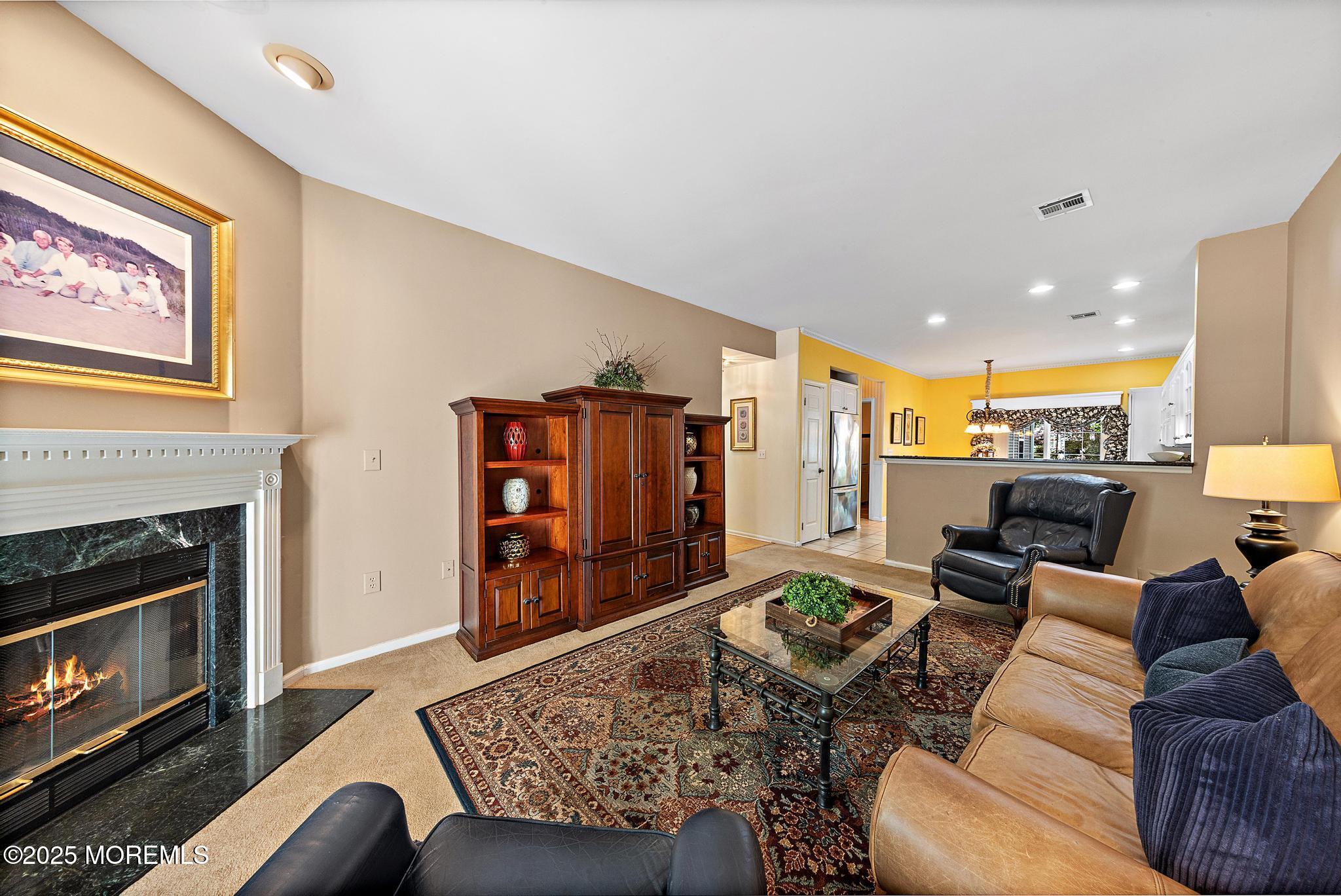 2420 Robin Way Manasquan, NJ 08736 - Photo 30 of 57 Family Room w/ Gas Fireplace