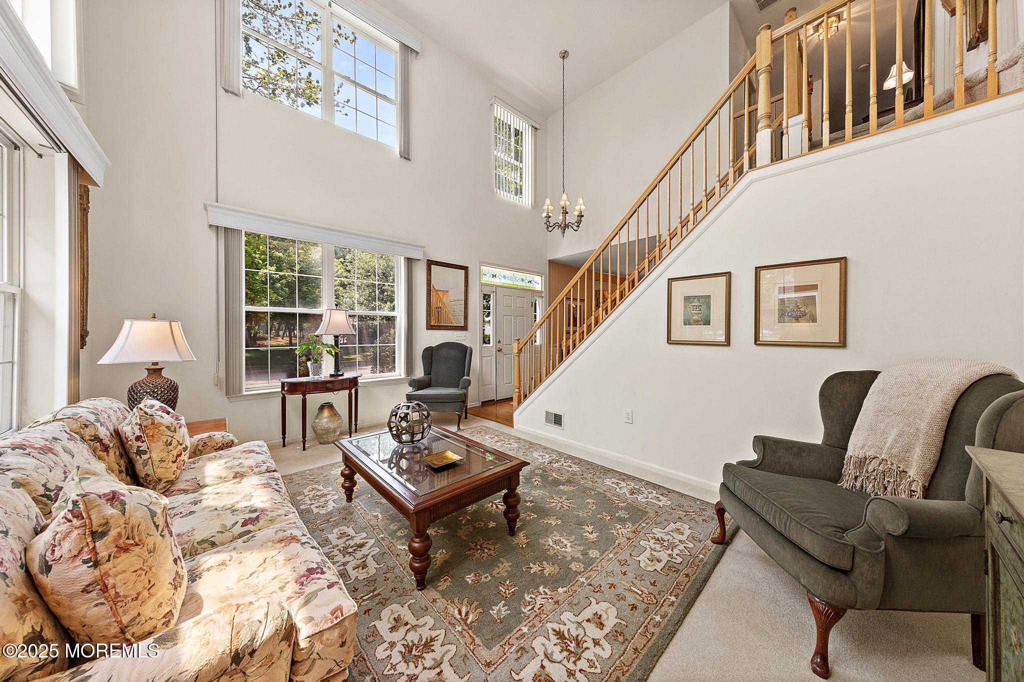 2420 Robin Way Manasquan, NJ 08736 - Photo 4 of 57 Living Room w/ Story Ceiling
