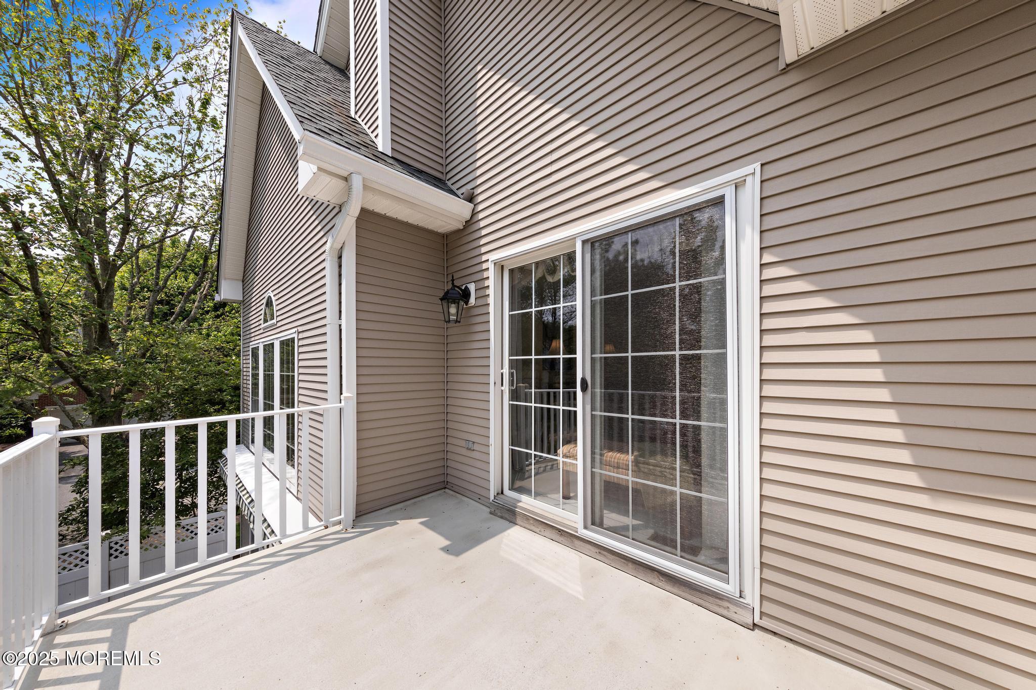 2420 Robin Way Manasquan, NJ 08736 - Photo 39 of 57 Master Bedroom Balcony