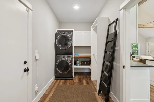 a view of a green field with lots of bushes