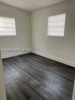 wooden floor in an empty room