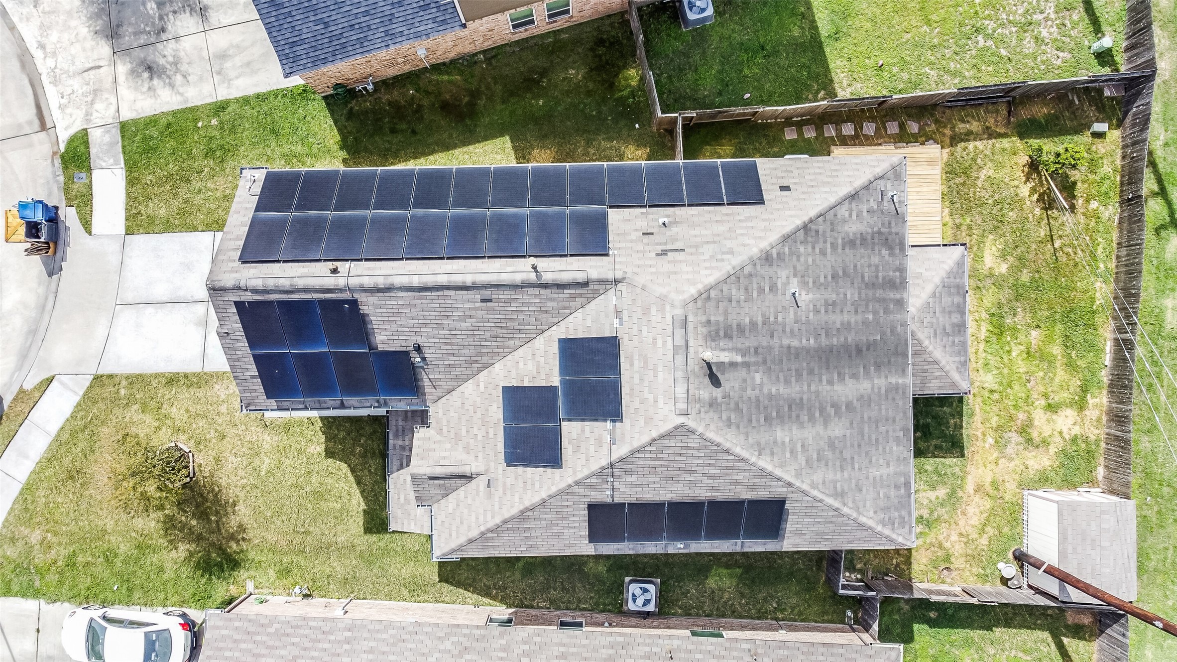 29418 Ridge Clearing Trail Spring, TX 77386 - Photo 37 of 37 a aerial view of a house with a yard