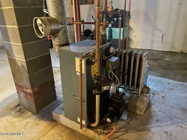 a view of water heater room