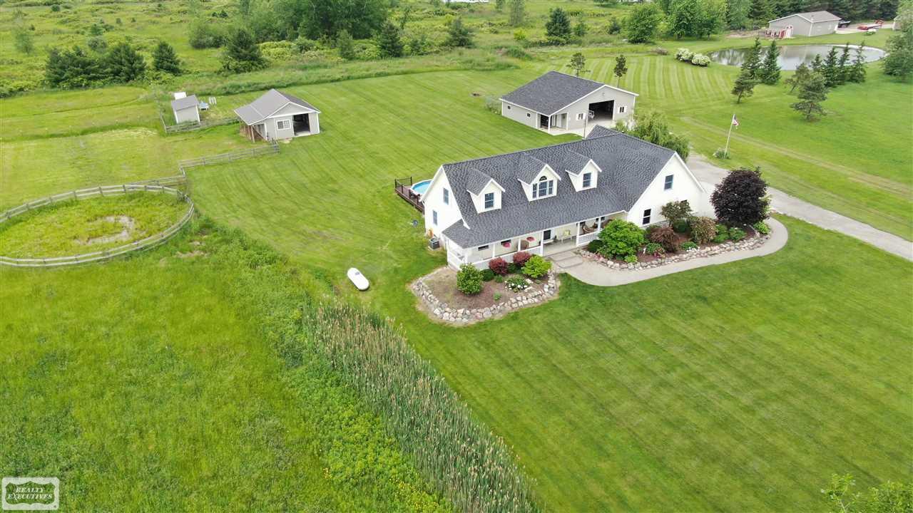 1665 Berville Road Allenton, MI 48002 - Photo 59 of 66 Aerial Footage
