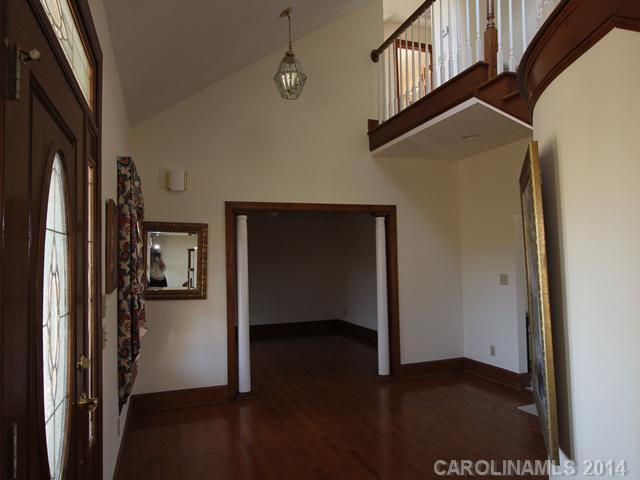 170 Horne Store Road Peachland, NC 28133 - Photo 3 of 16 a view of a hallway with wooden floor and staircase